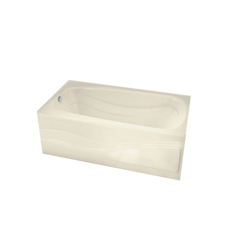 Tub Tenderness 59-7/8 x 31-3/4 x 20 Inch Alcove Left White Acrylic - Frankwebs