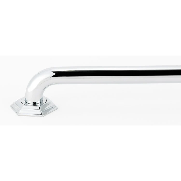 Grab Bar Bracket Nicole Bath Hexagon 3-1/2 x 3 Inch Satin Nickel Brass ADA - Frankwebs