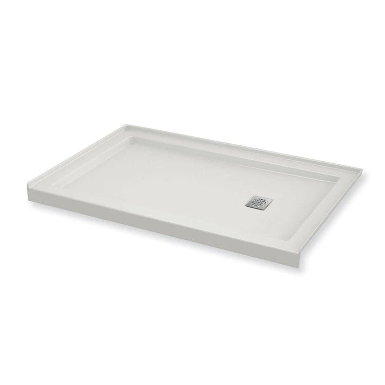 Shower Base B3 Square Drain/Corner Left White 60 x 36 Inch Acrylic ADA Left - Frankwebs