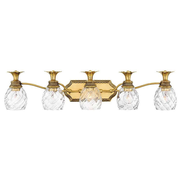 Plantation Five-Light Bathroom Lighting Fixture - Frankwebs