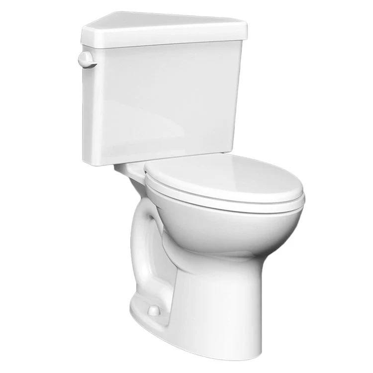 Cadet Pro Triangle Right Height Round 2-Piece Toilet 1.28 GPM - Frankwebs