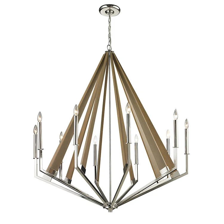 Madera Ten-Light Chandelier - Frankwebs