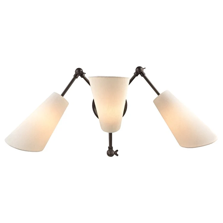 Buckingham Three-Light Wall Sconce - Frankwebs