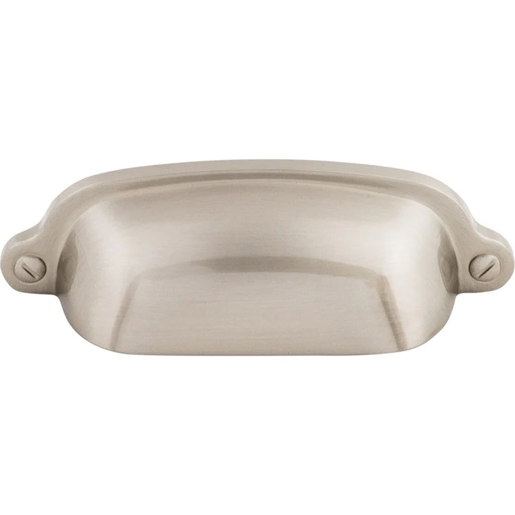 Pull Asbury Charlotte Cup Polished Nickel Zinc Alloy 2-9/16 Inch 3-3/4x1-1/8 Inch - Frankwebs