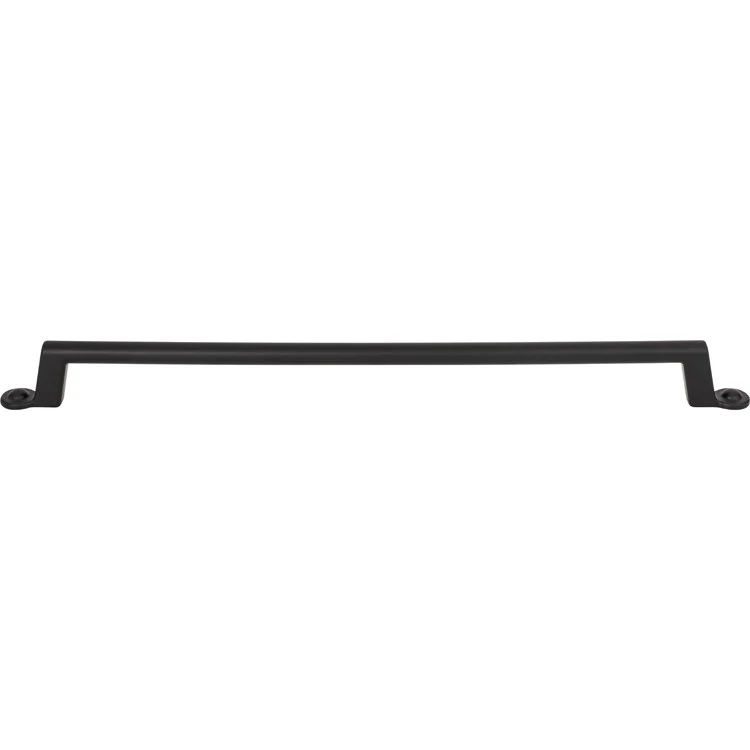 Drawer Pull Atlas Bradbury Matte Black Zinc Alloy 12 Inch - Frankwebs