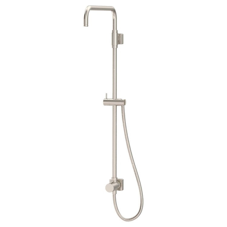 Shower Pipe Duro Exposed Riser 1 Lever Polished Chrome - Frankwebs
