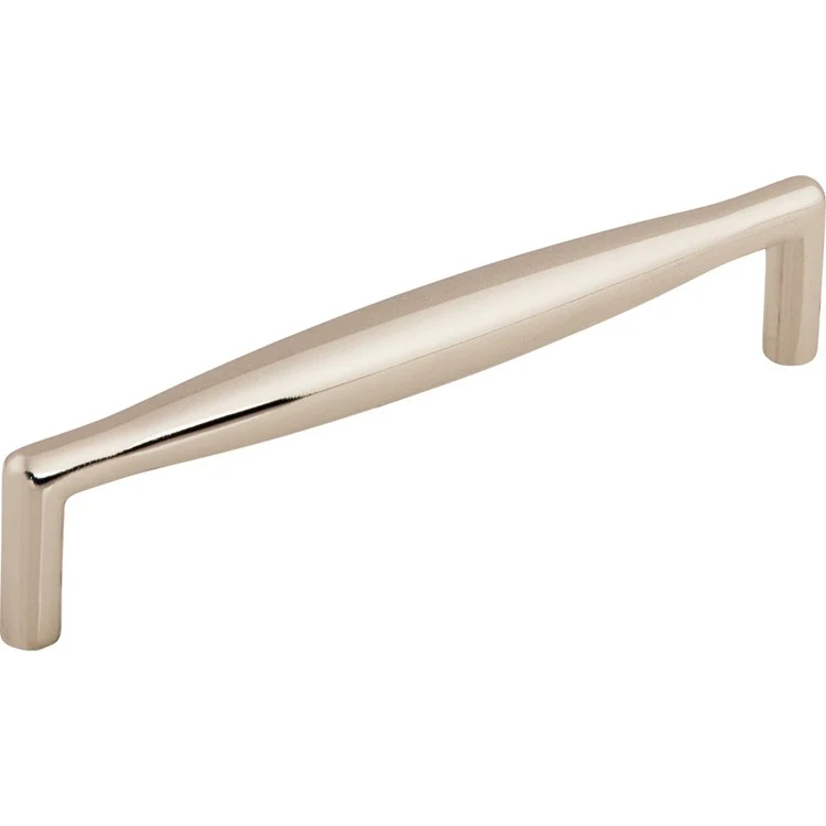 Pull Nouveau Flute D Handle Polished Nickel Zinc Alloy 5 Inch 5-1/3x1/2x1-1/4 Inch - Frankwebs