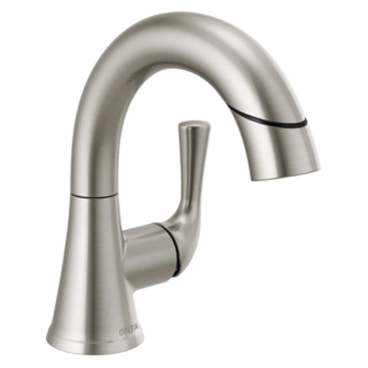 Lavatory Faucet Kayra 1 Lever ADA WaterSense Chrome 1.2 Gallons per Minute Rigid Pull Down Metal Pop-up - Frankwebs