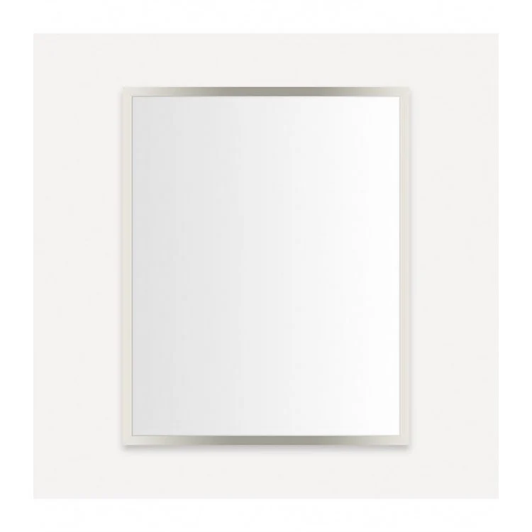 Medicine Cabinet Profiles 24W x 30H x 6D Inch 1 Doors Mirror Polished Nickel Flat Top Right Hand Side Electric - Frankwebs