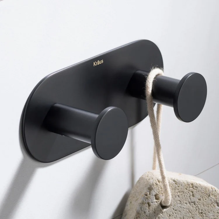 Elie Bathroom Double Robe and Towel Hook - Frankwebs
