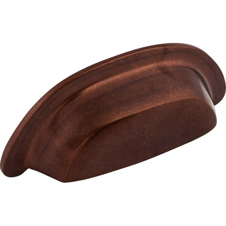 Pull Aspen Cup Mahogany Bronze 3 Inch 4-3/8x1-2/3x1 Inch - Frankwebs