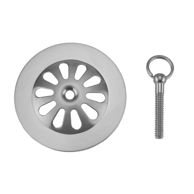 Drain Strainer Old Style Tear Drop Tub Polished Nickel Brass for Four Legged Tubs 3 Inch - Frankwebs