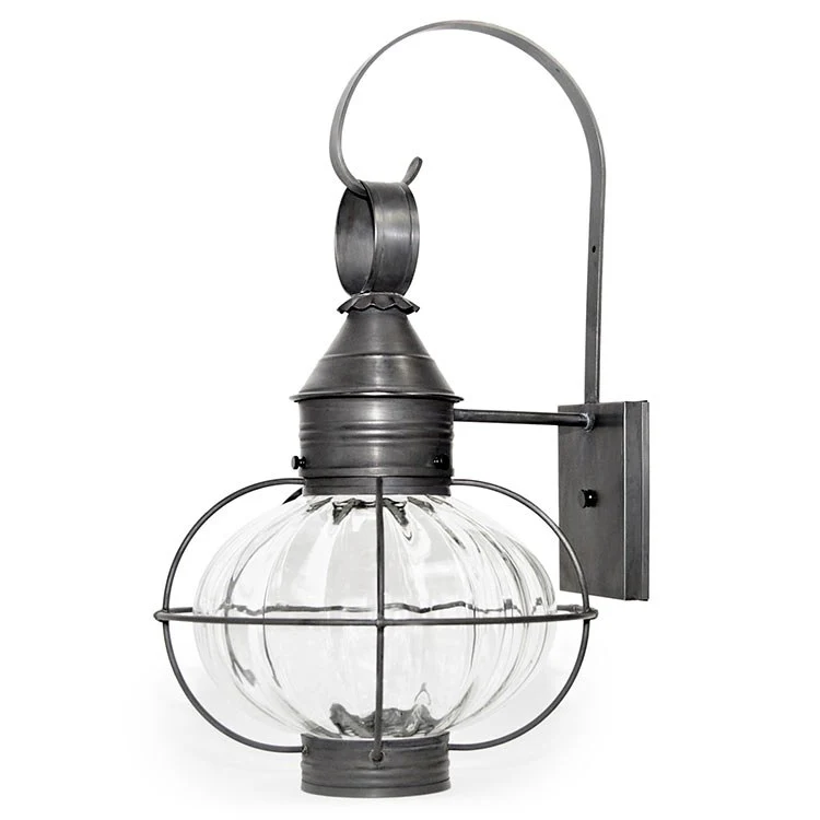 Caged Onion Single-Light Extra-Large Outdoor Wall Lantern - Frankwebs