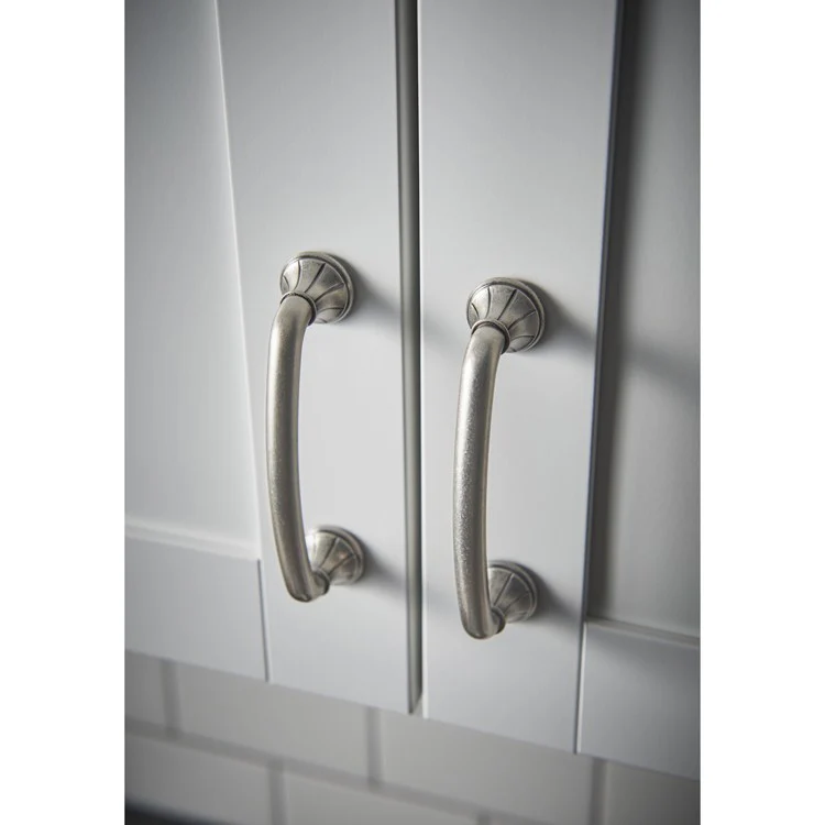 Pull Edwardian Lund D Handle Polished Nickel Zinc Alloy 3 Inch 4x1x1-1/2 Inch - Frankwebs