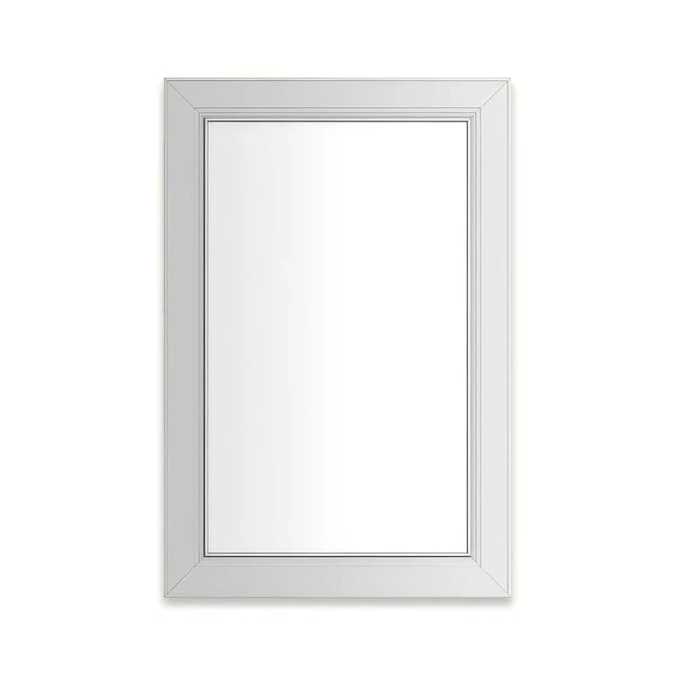 Medicine Cabinet Main Line 20 x 30 Inch 1 Doors Framed Mirror Nickel Flat Top Merion Frame Slow Close Hinges Sliding Magnification Mirror Magnetic Strip Interior Lighting USB Charging ports Electrical Outlets Phone Holder 4 Inch - Frankwebs