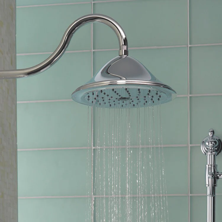 Traditional Replacement Single Function Wall Mount Rainfall Shower Head - Frankwebs