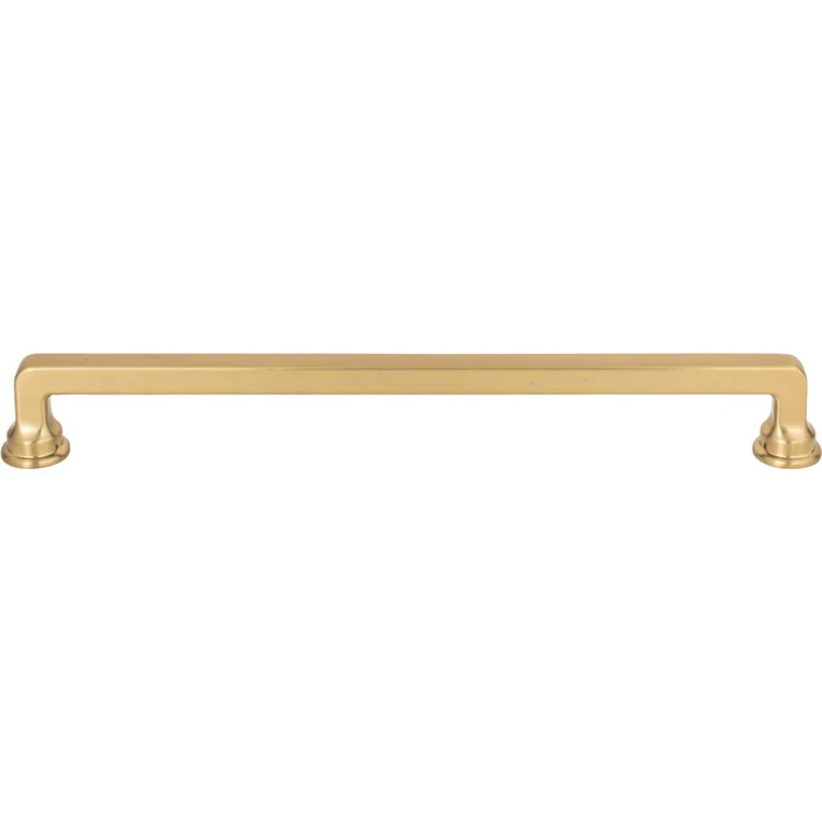 Drawer Pull Atlas Oskar Warm Brass Zinc Alloy 8-13/16 Inch - Frankwebs