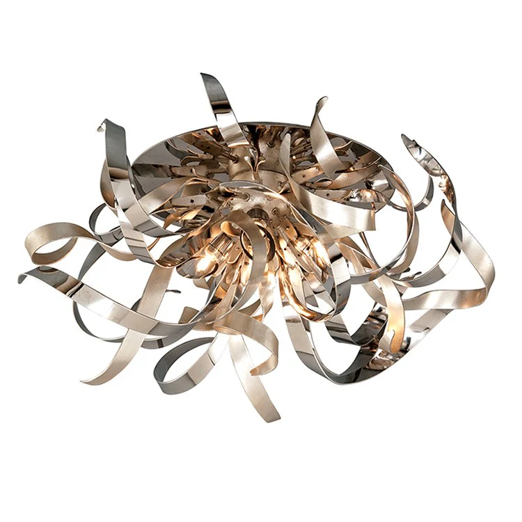 Graffiti Four-Light Flush Mount Ceiling Fixture - Frankwebs