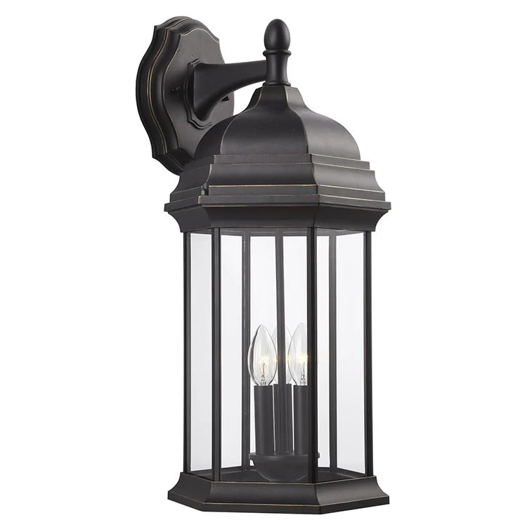 Sevier Three-Light Extra-Large Downlight Outdoor Wall Lantern - Frankwebs
