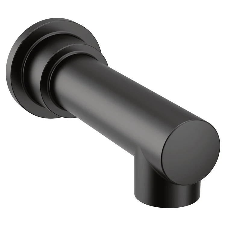 Tub Spout Align Non-Diverter Matte Black 7-1/8 Inch Metal - Frankwebs