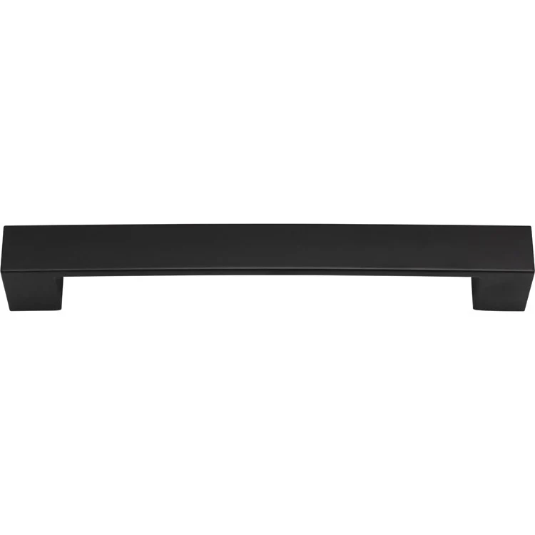Drawer Pull Atlas Wide Square Matte Black Zinc Alloy 7-9/16 Inch 8-7/8 Inch - Frankwebs
