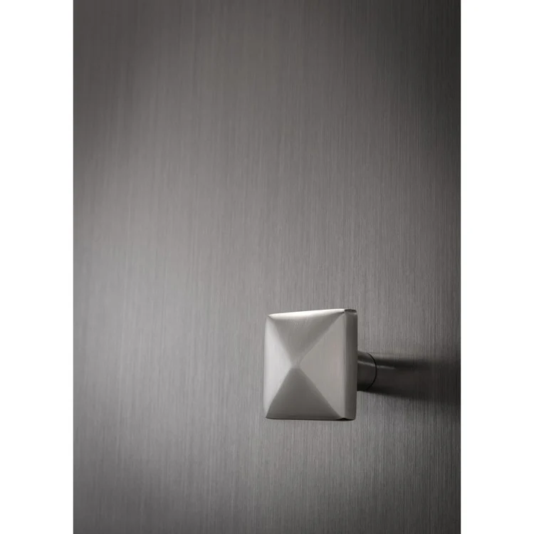 Knob Aspen II Square Brushed Satin Nickel Bronze 1-1/2 x 1-1/2 x 1-3/8 Inch 1-3/8 Inch - Frankwebs