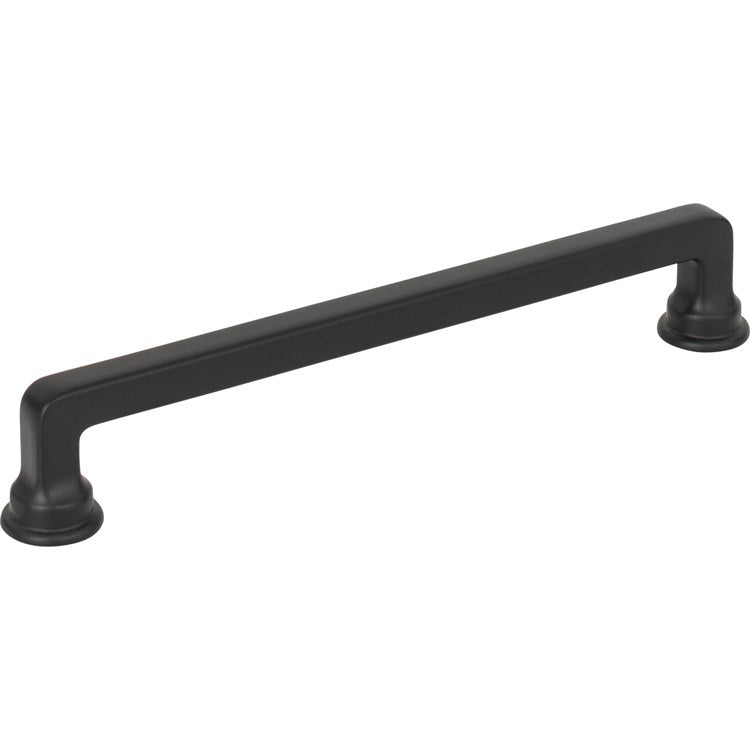 Drawer Pull Atlas Oskar Matte Black Zinc Alloy 6-5/16 Inch - Frankwebs