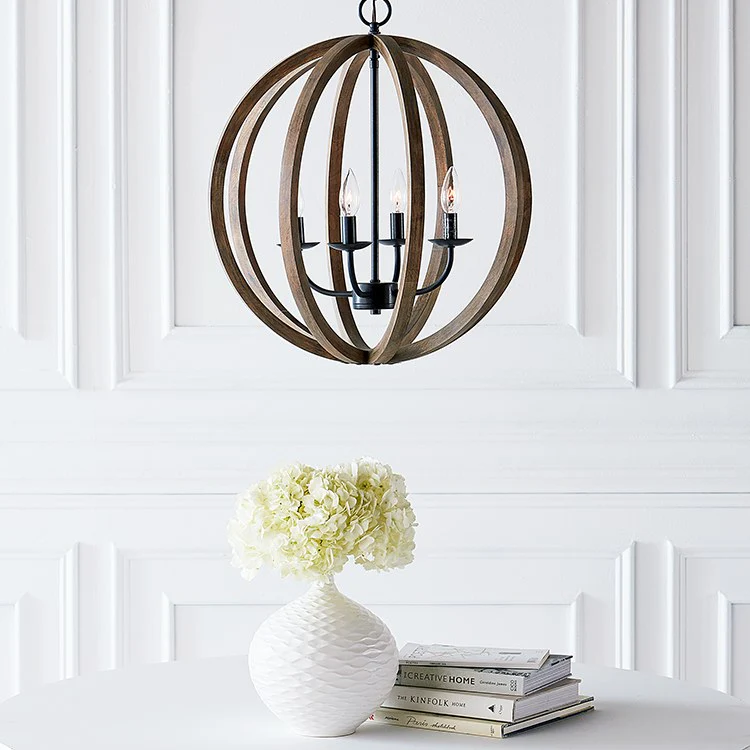 Allier Four-Light Globe Pendant - Frankwebs
