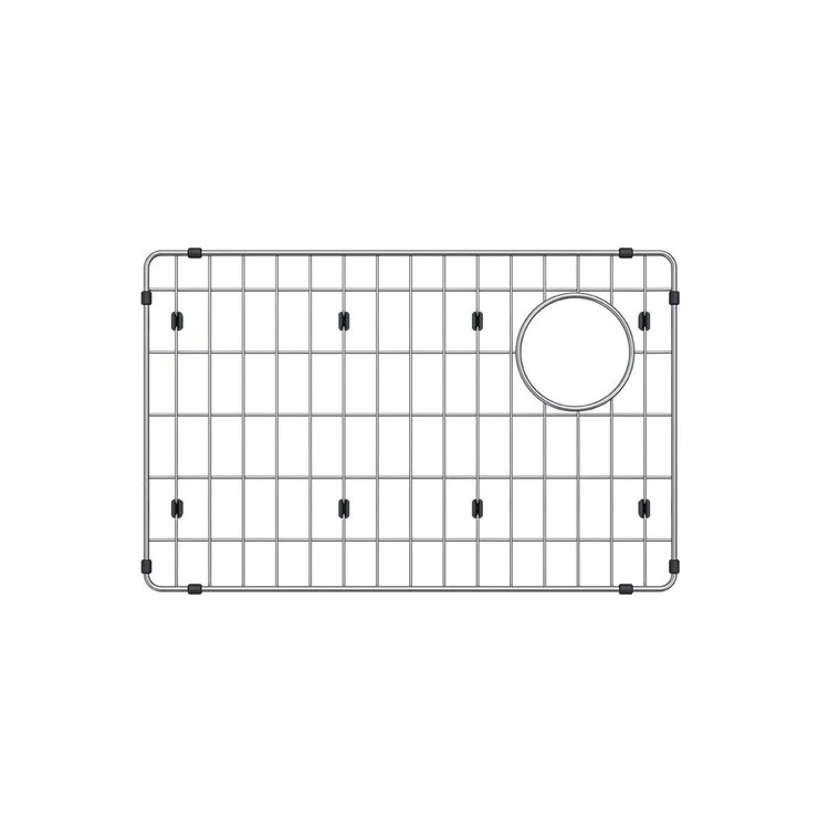 Sink Grid Crosstown Bottom Grid 22.5 x 14.5 Inch Polished Stainless Steel - Frankwebs