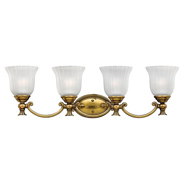 Francoise Four-Light Bathroom Lighting Fixture - Frankwebs