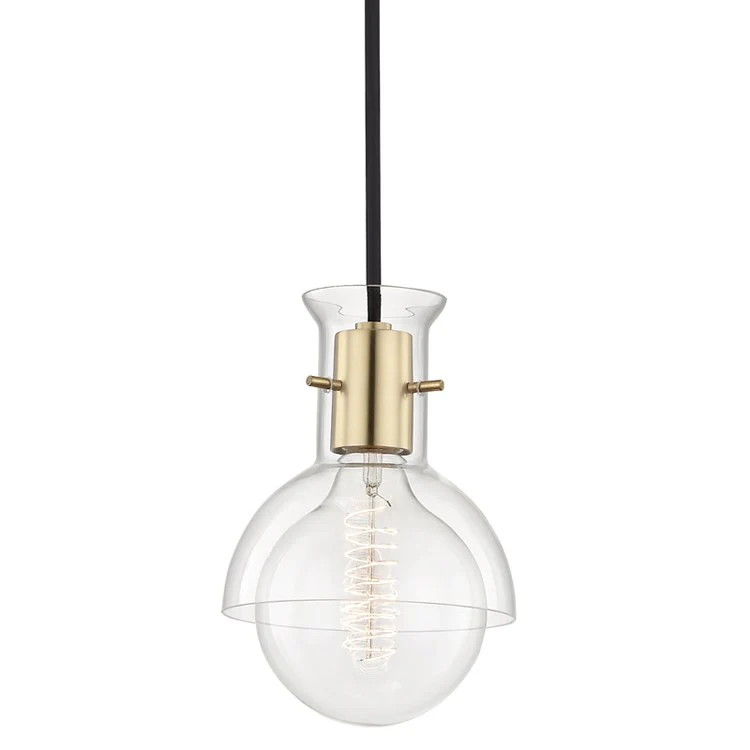 Riley Single-Light Pendant with Glass Shade - Frankwebs