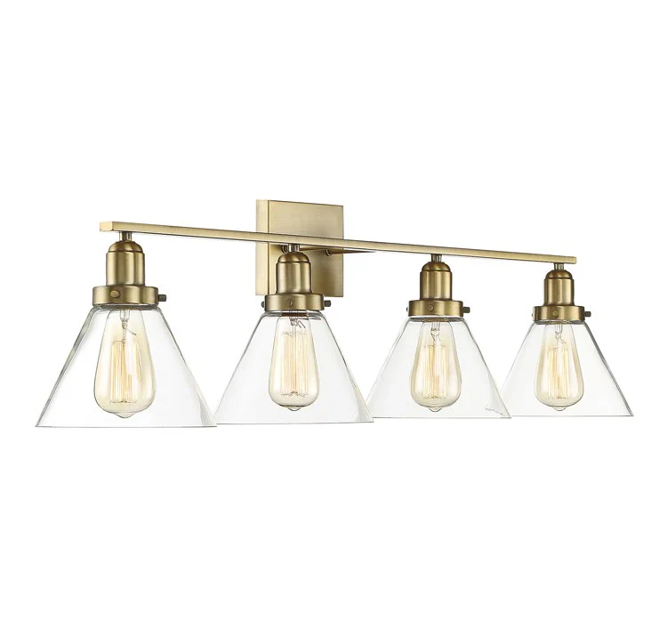 Drake Four-Light Bathroom Vanity Fixture - Frankwebs