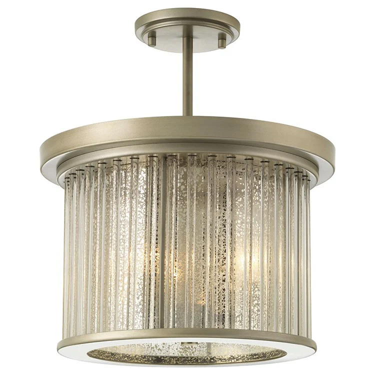 Sequit Point Three-Light Convertible Semi-Flush Mount Ceiling Fixture/Pendant by Jeffery Alan Marks - Frankwebs