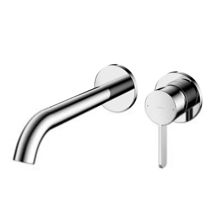 Lavatory Faucet GF Wall Mount Long 1 Lever ADA CALGreen/WaterSense Polished Bronze 1.2 Gallons per Minute - Frankwebs