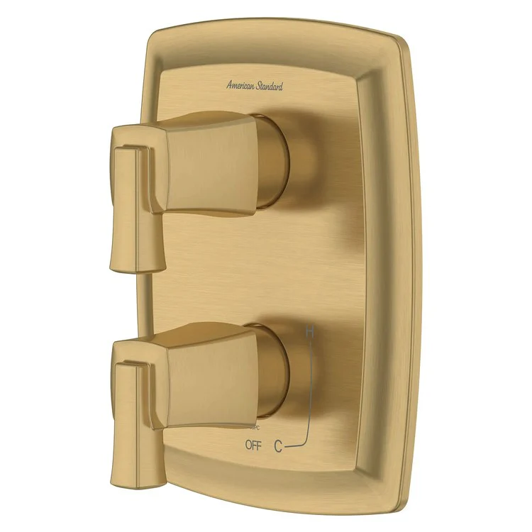 Diverter Trim Townsend Integrated Shower Brushed Cool Sunrise 2 Lever ADA for Flash Rough-In Valve RU521 Or RU531 - Frankwebs