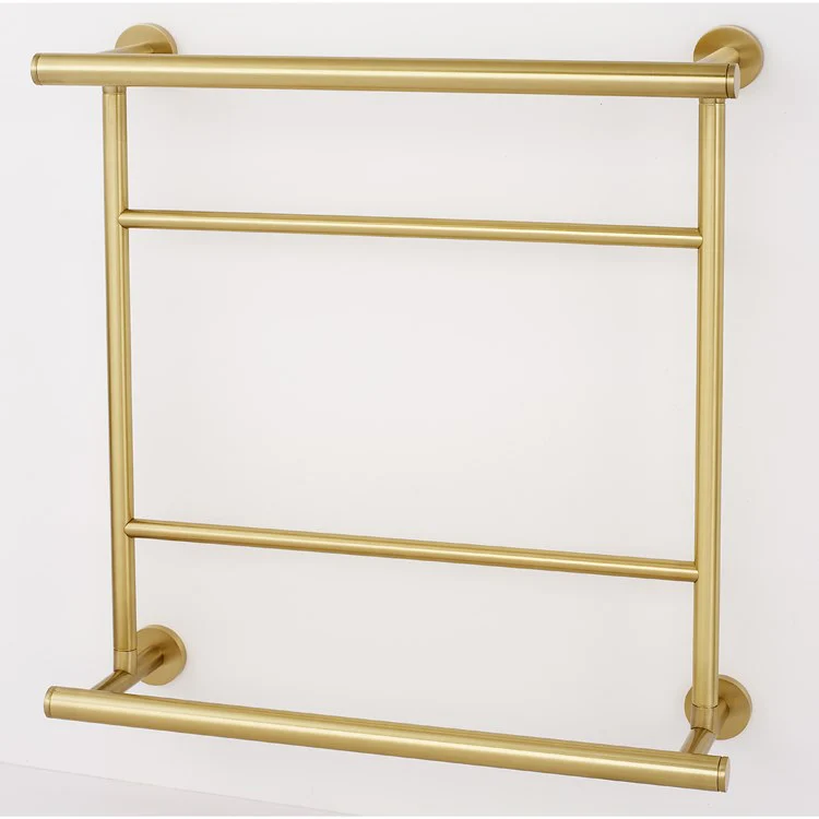 Rack Contemporary I Bath Hospitality 18 Inch Satin Brass - Frankwebs
