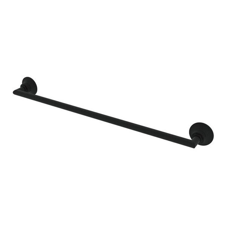 Towel Bar Graceline 24 Inch Gun Metal Brass 2-13/64 Inch Wall Mount - Frankwebs