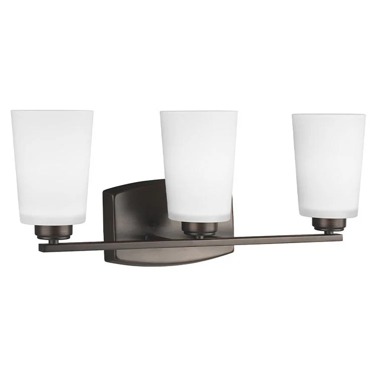 Franport Three-Light LED Bathroom Vanity Fixture - Frankwebs