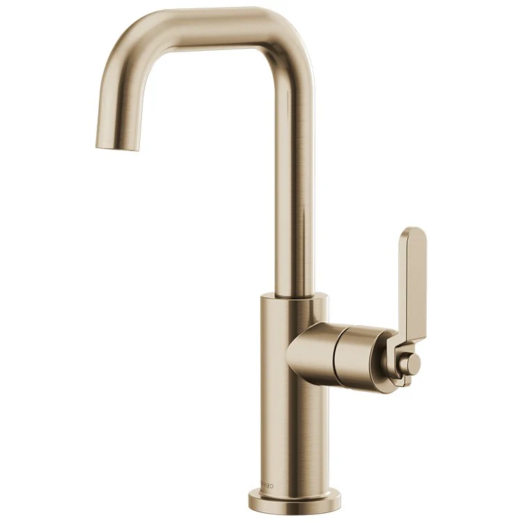 Litze Single Handle Bar Faucet with Square Spout/Industrial Handle - Frankwebs