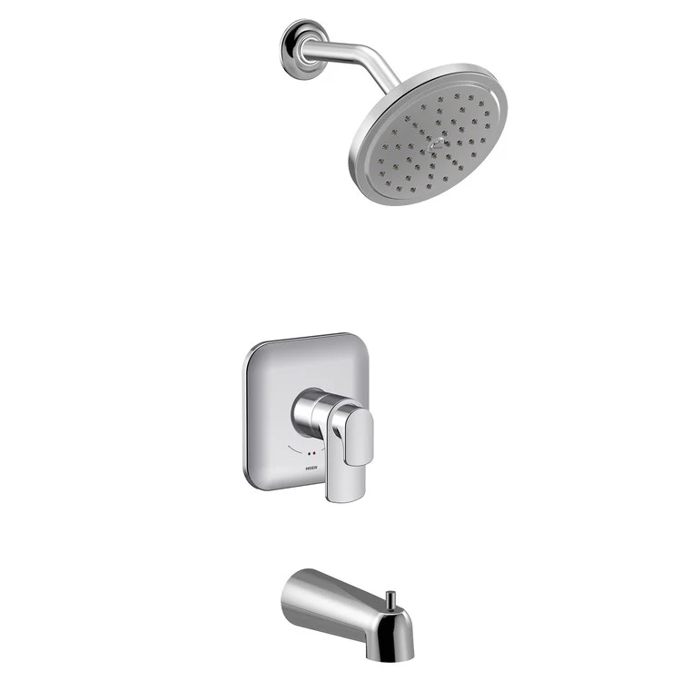 Tub and Shower Trim Rizon M-Core 4-Series 2 Lever Matte Black WaterSense ADA 1.75 GPM - Frankwebs