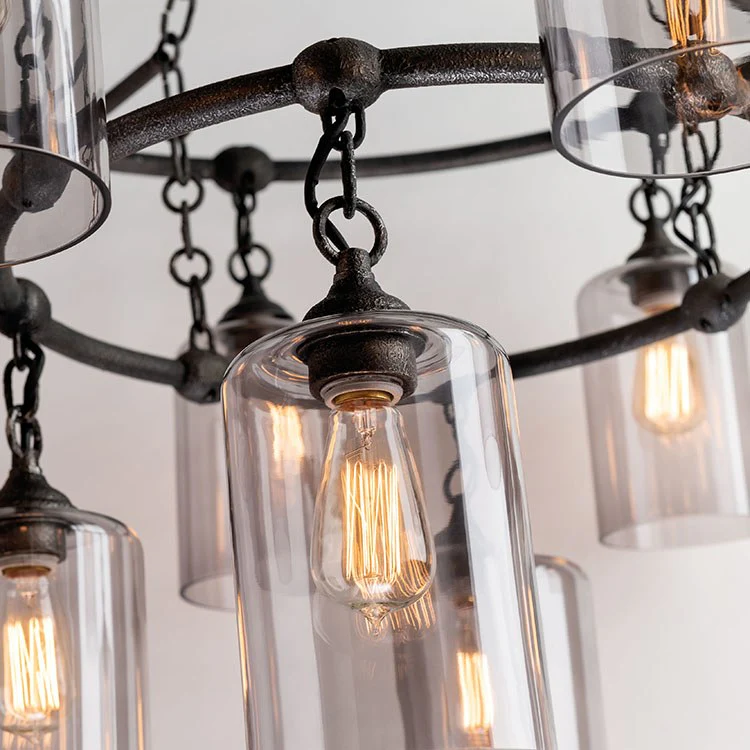 Gotham Twenty-Light Extra-Large Three-Tier Chandelier - Frankwebs