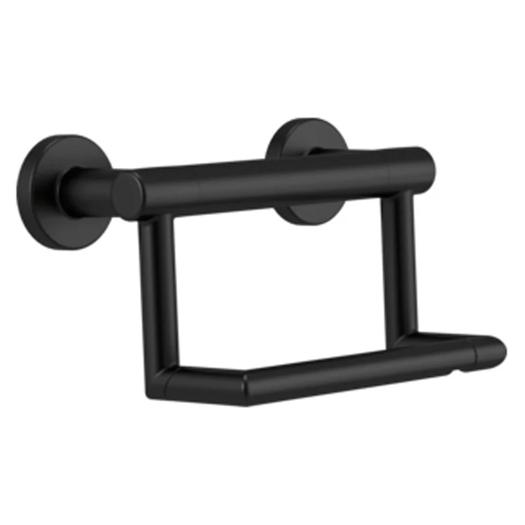 Contemporary Toilet Paper Holder with Assist Bar - Frankwebs