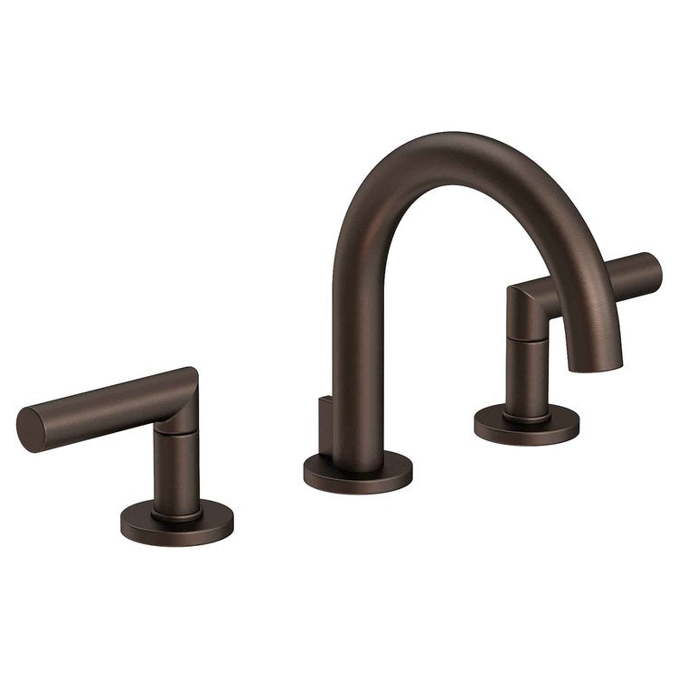 Lavatory Faucet Pavani Widespread 8 to 20 Inch Spread 2 Lever ADA Aged Brass 1.2 Gallons per Minute Brass Spout Height 3-1/8 Inch - Frankwebs