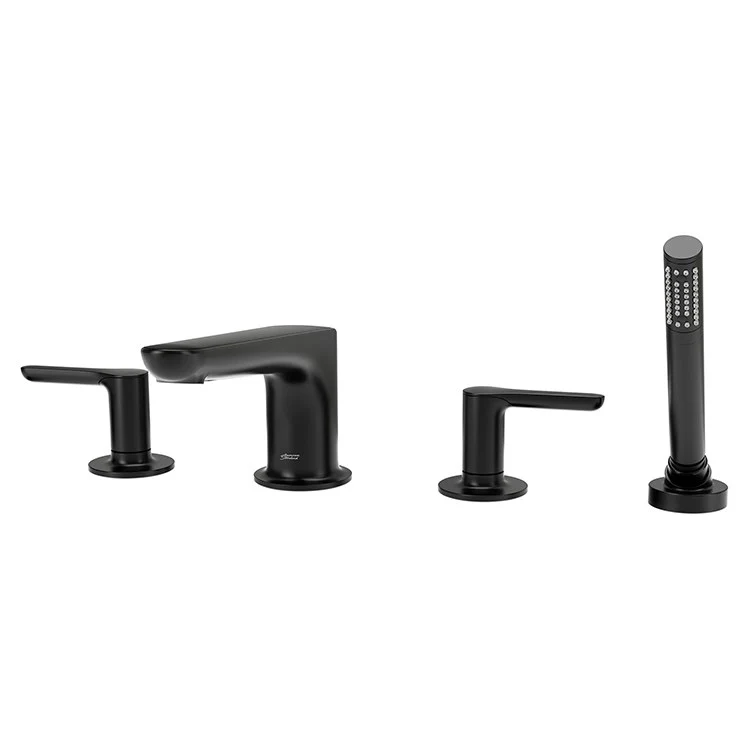 Studio S Two Handle Roman Tub Faucet with Handshower for Flash Valve - Frankwebs