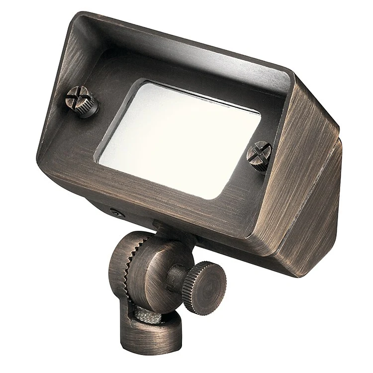 Single-Light 12-Volt Brass Flood/Wall Wash Lighting Fixture - Frankwebs