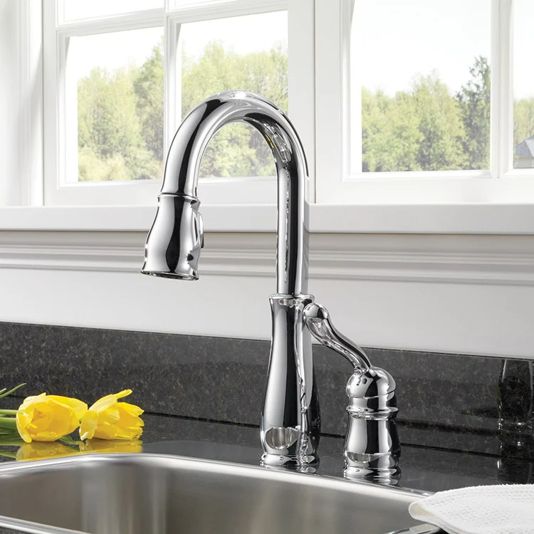 Leland Single Handle Pull Down Bar/Prep Faucet - Frankwebs