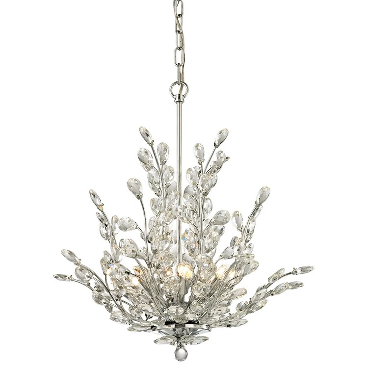 Crystique Six-Light Chandelier - Frankwebs