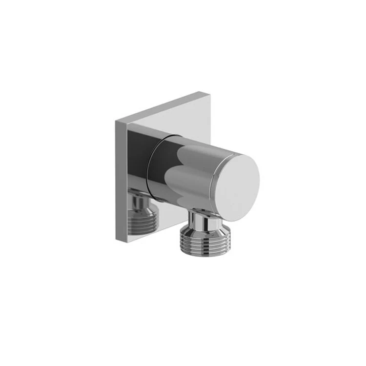Handshower Elbow Outlet Square 1-3/4 Inch Brass Chrome 1/2 Inch - Frankwebs