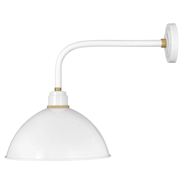 Foundry Single-Light Large Outdoor Wall Sconce - Frankwebs