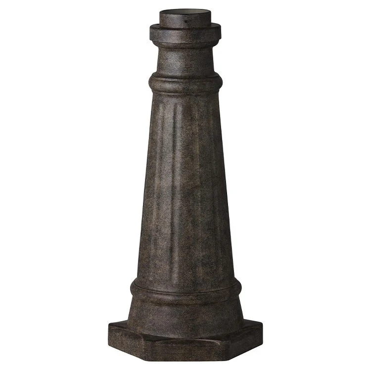 Outdoor Fluted Post Base - Frankwebs